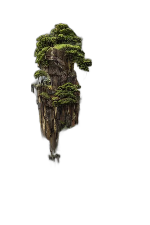 tree, staff, crown, hair transparent PNG cut-out