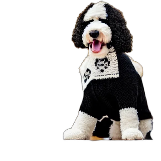 jacket, animal, closeup, photorealistic transparent PNG cut-out