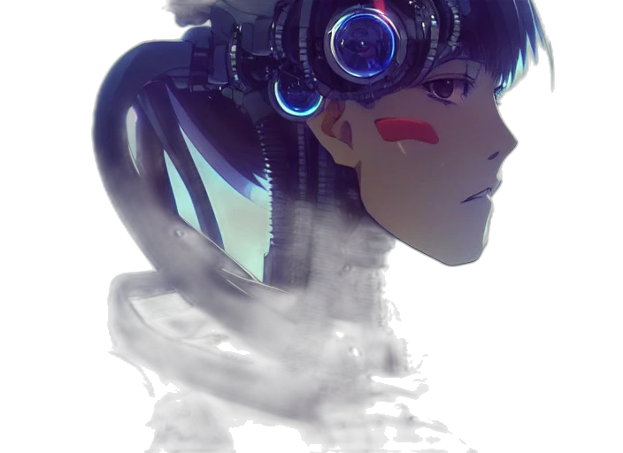 robot, mask, face, creature transparent PNG cut-out