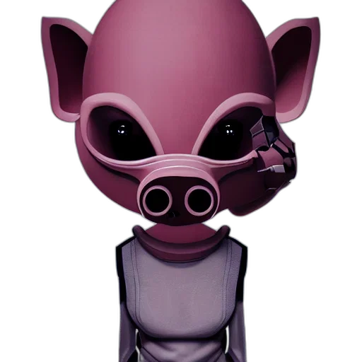 mask, robot, animal, creature transparent PNG cut-out