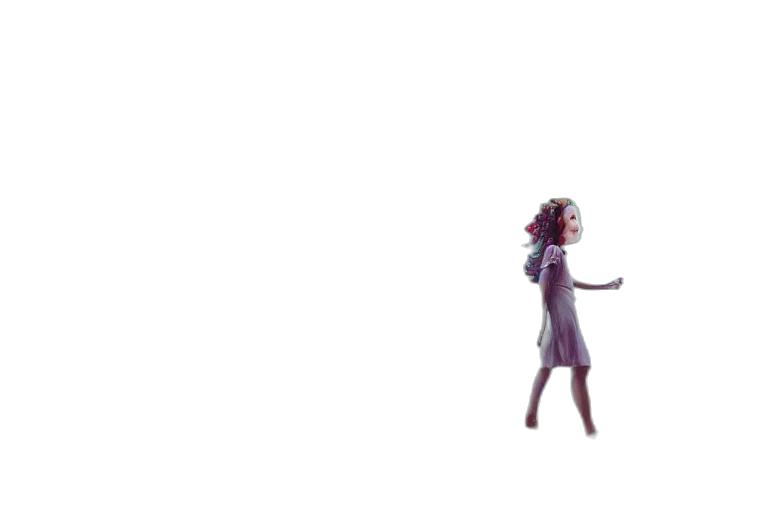 dress, robot, staff, creature transparent PNG cut-out