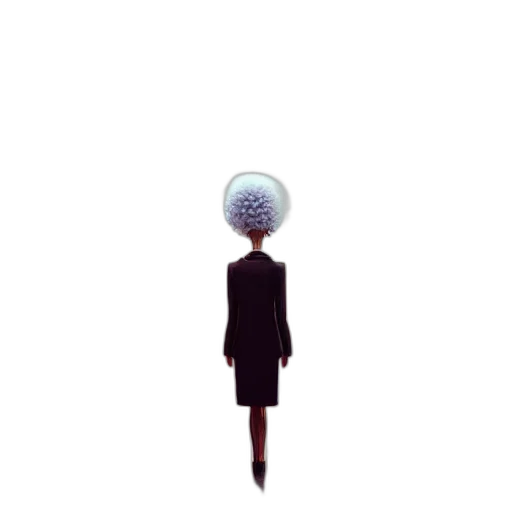 staff, dress, robot, umbrella transparent PNG cut-out