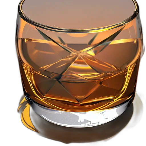 crown, bottle, jewelry, 3d render transparent PNG cut-out