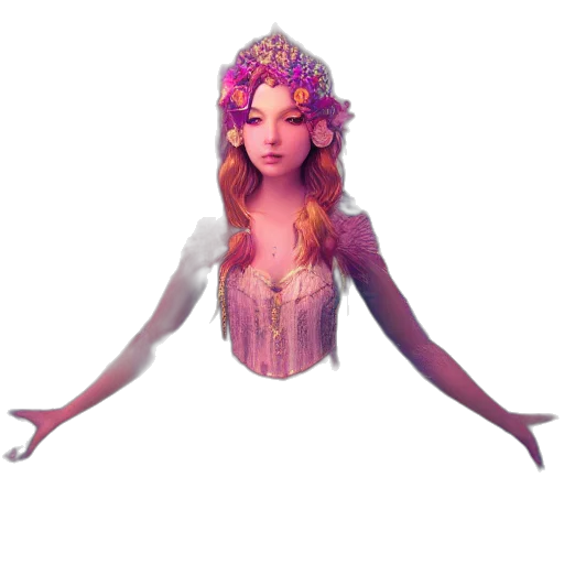 crown, dress, staff, jewelry transparent PNG cut-out