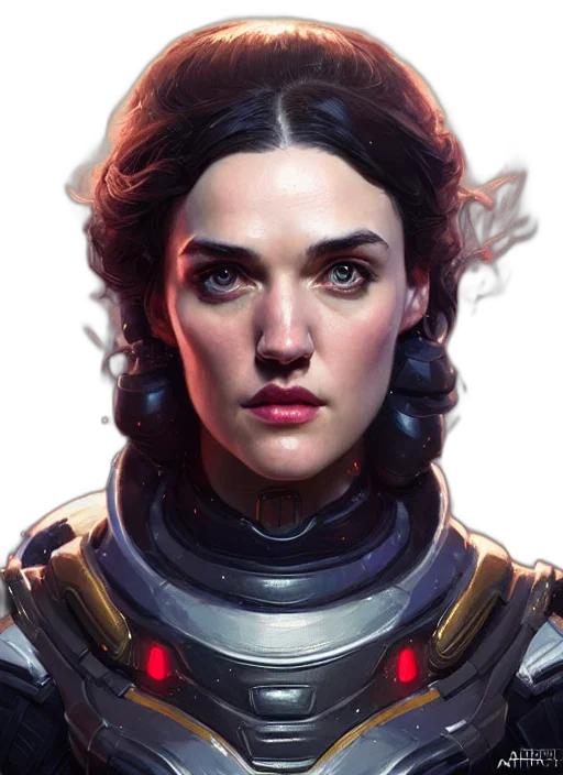 face, robot, concept art, fantasy art transparent PNG cut-out