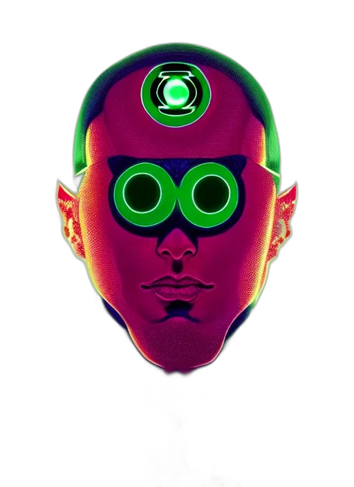 mask, robot, face, creature transparent PNG cut-out