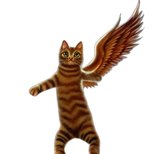 animal, staff, creature, fantasy art transparent PNG cut-out