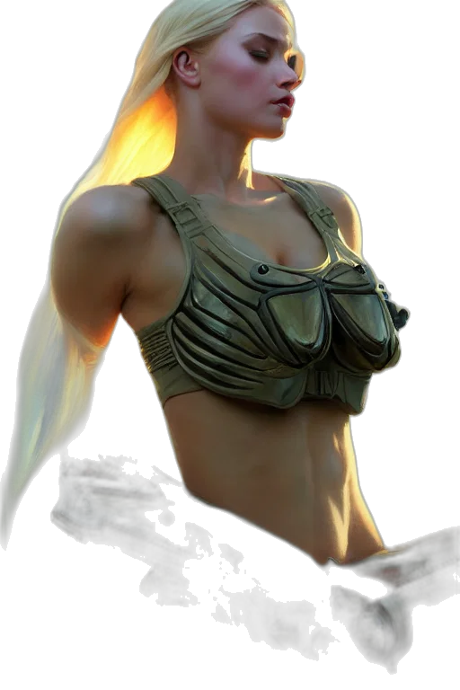 weapon, fantasy art, concept art, 3d render transparent PNG cut-out