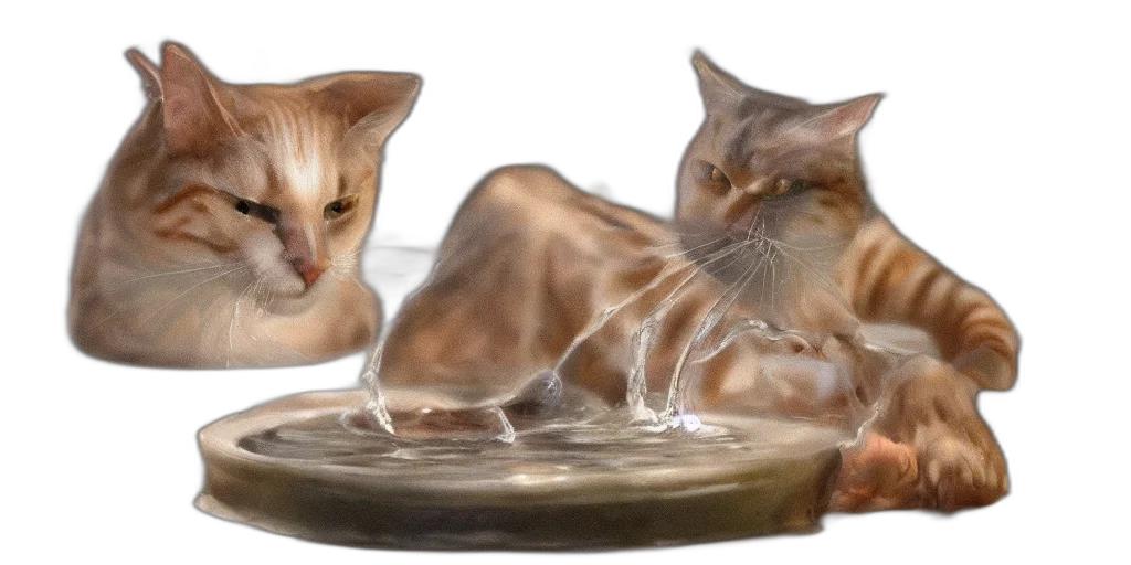 jewelry, photorealistic, 3d render, oil painting transparent PNG cut-out