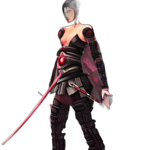 sword, weapon, mask, concept art transparent PNG cut-out