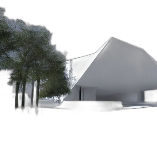 building, 3d render, concept art, photorealistic transparent PNG cut-out