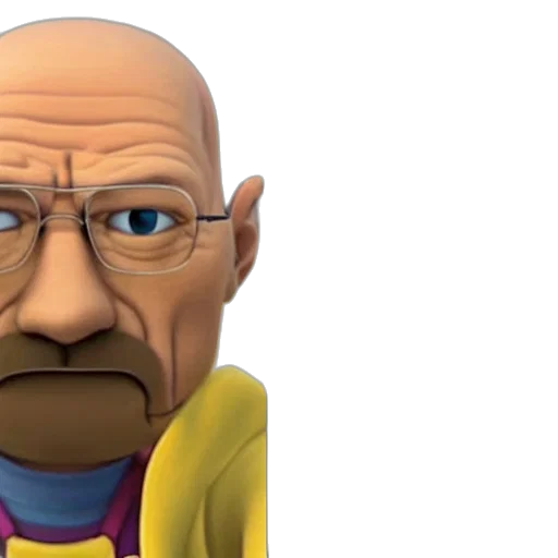 face, 3d render, cartoon, concept art transparent PNG cut-out
