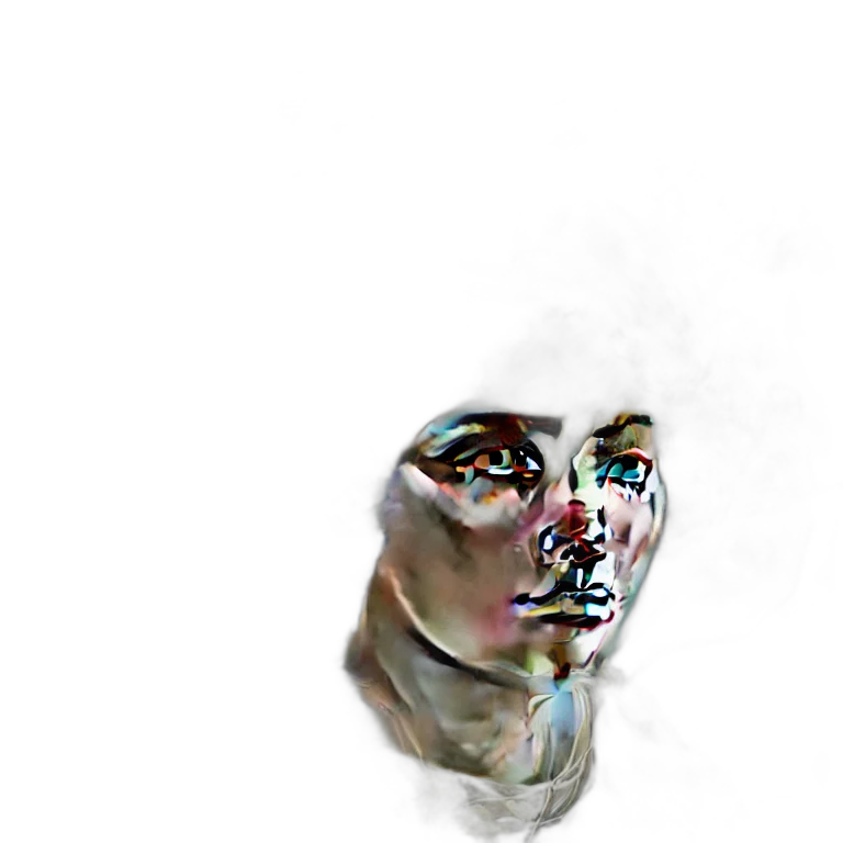 face, mask, robot, creature transparent PNG cut-out