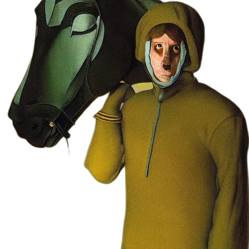 jacket, mask, animal, creature transparent PNG cut-out