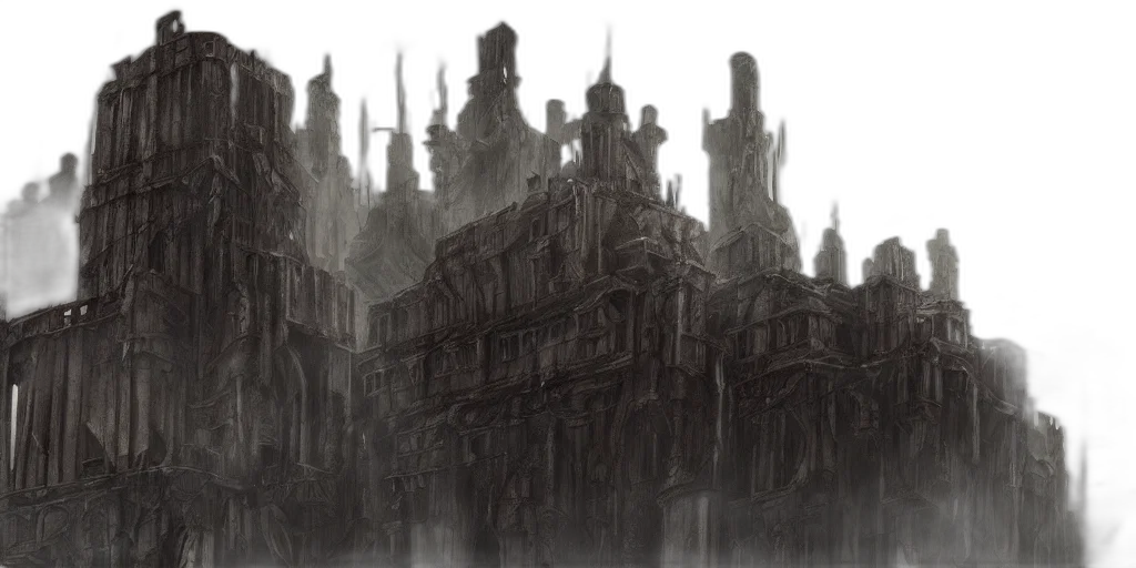 building, crown, concept art, fantasy art transparent PNG cut-out