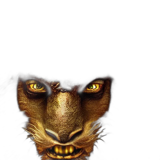 dragon, creature, mask, face transparent PNG cut-out