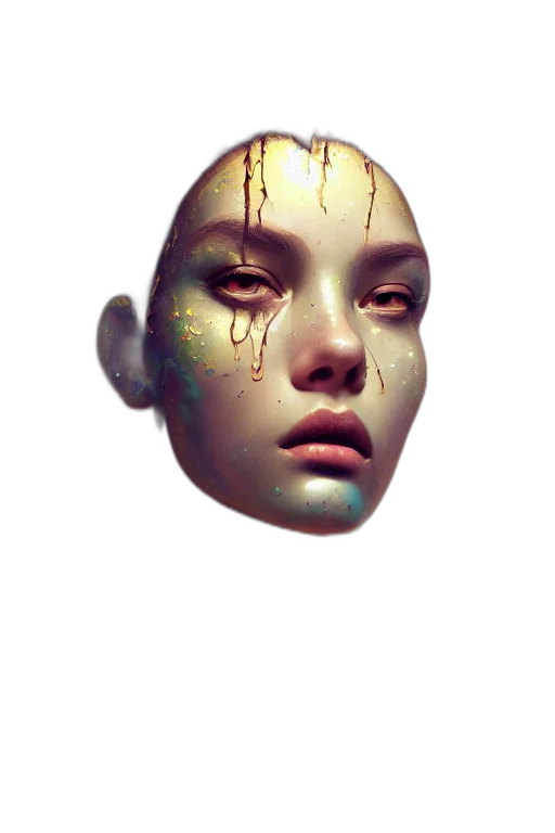 mask, face, creature, robot transparent PNG cut-out