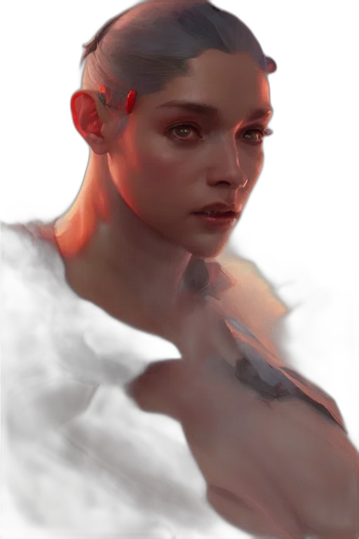 face, dragon, creature, robot transparent PNG cut-out