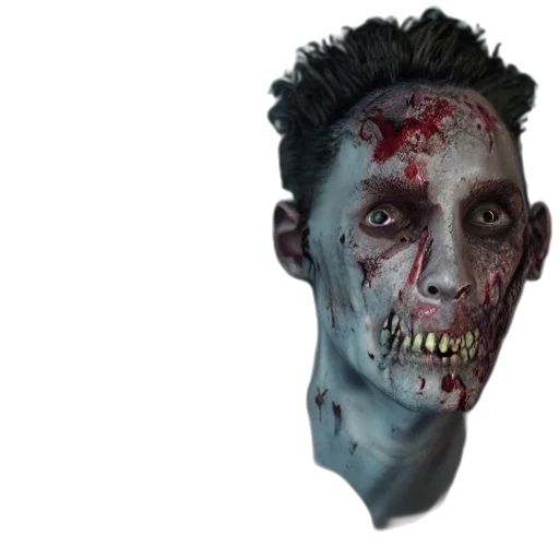 mask, face, concept art, 3d render transparent PNG cut-out