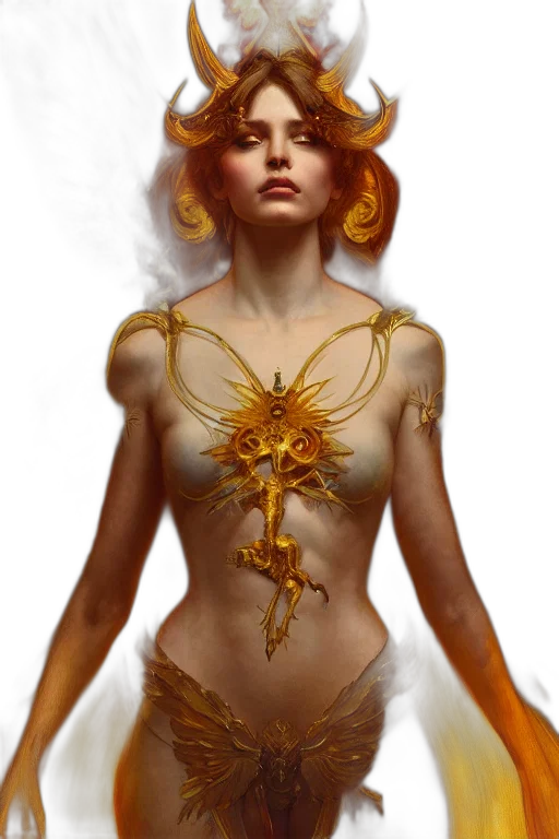 crown, jewelry, dress, fantasy art transparent PNG cut-out