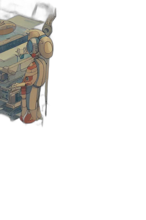 robot, car, weapon, furniture transparent PNG cut-out