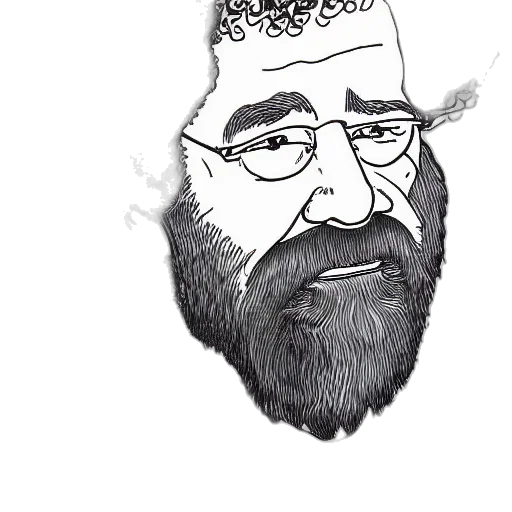 crown, face, cartoon, pencil sketch transparent PNG cut-out