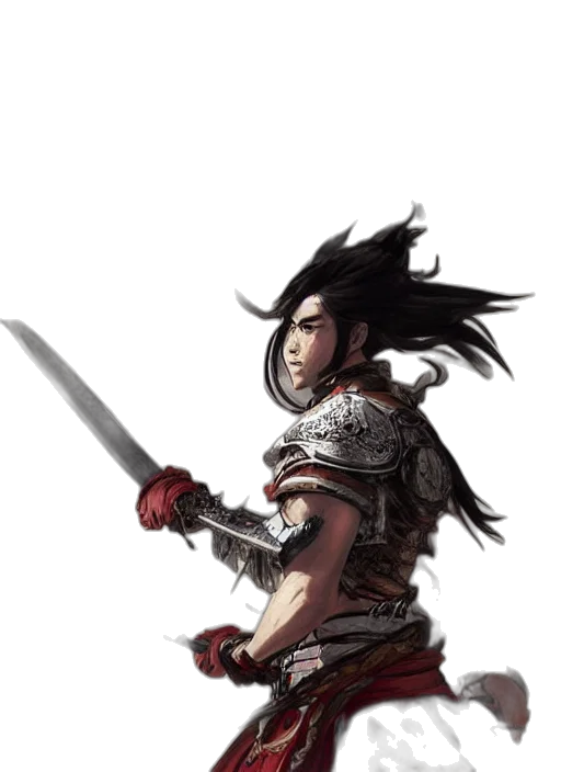 sword, weapon, staff, fantasy art transparent PNG cut-out