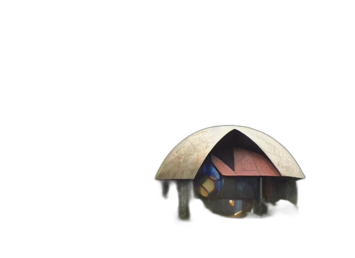 umbrella, hat, building, furniture transparent PNG cut-out