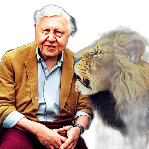 animal, photorealistic, david, attenborough transparent PNG cut-out