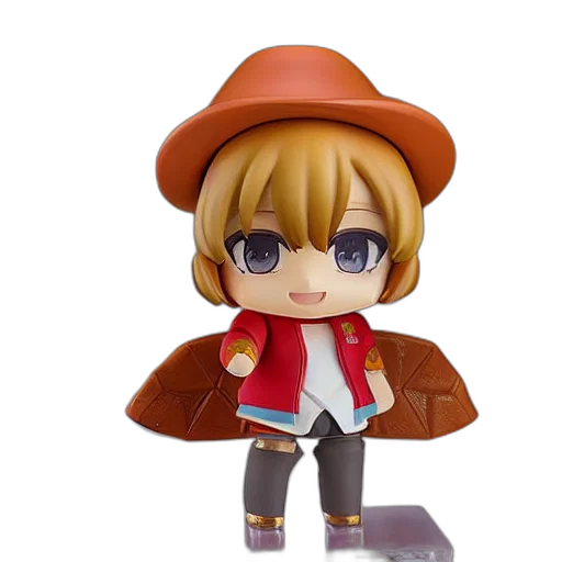 hat, 3d render, concept art, anime transparent PNG cut-out