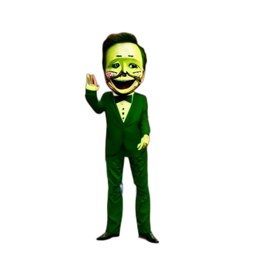 mask, face, staff, creature transparent PNG cut-out