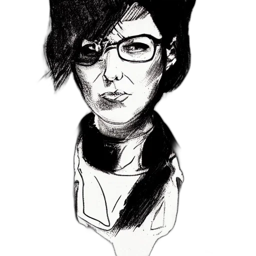 face, staff, jacket, hat transparent PNG cut-out