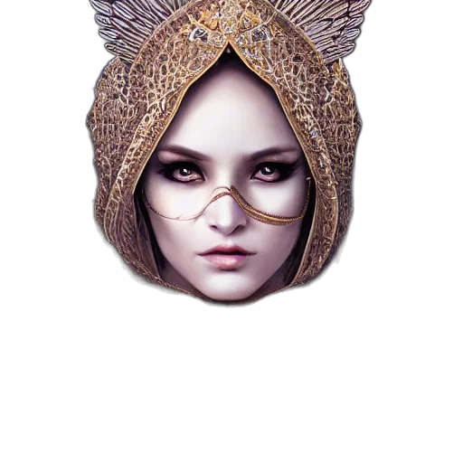 mask, hat, crown, jewelry transparent PNG cut-out