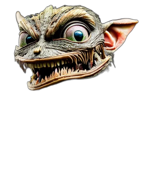 mask, dragon, creature, face transparent PNG cut-out