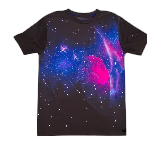 dress, vaporwave, outer space, photo transparent PNG cut-out