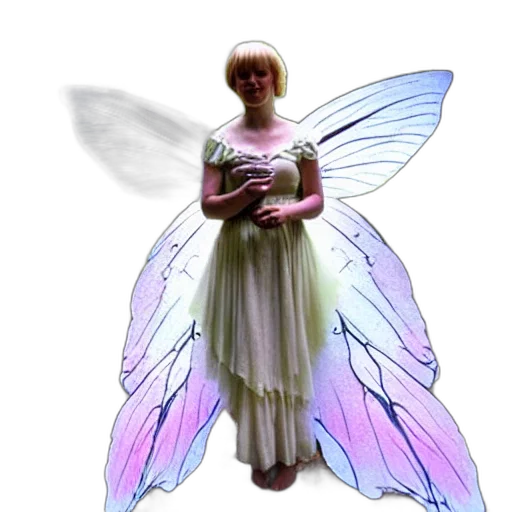 dress, creature, staff, concept art transparent PNG cut-out