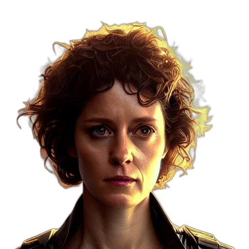 face, jacket, photorealistic, concept art transparent PNG cut-out