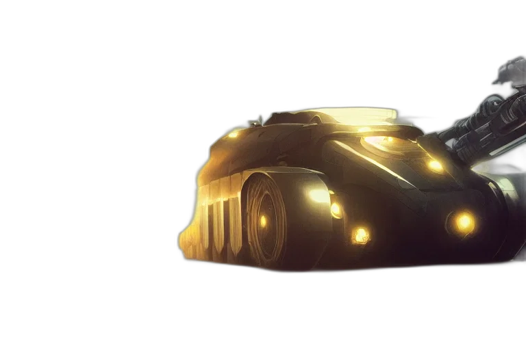 car, weapon, crown, robot transparent PNG cut-out