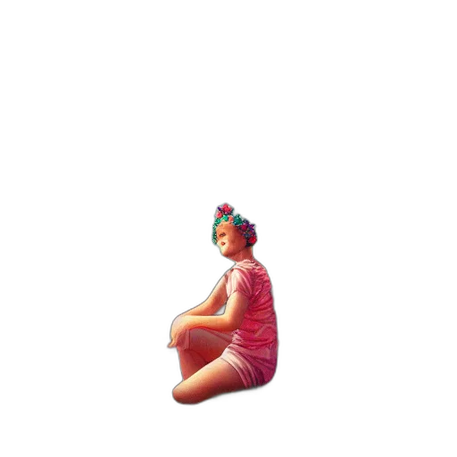 dress, crown, creature, jewelry transparent PNG cut-out