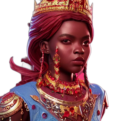 crown, face, jewelry, concept art transparent PNG cut-out