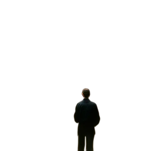 staff, robot, face, jacket transparent PNG cut-out