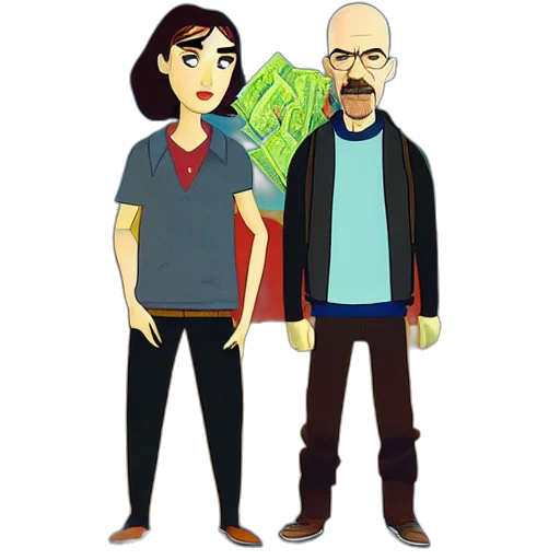jacket, concept art, cartoon, comic book art transparent PNG cut-out