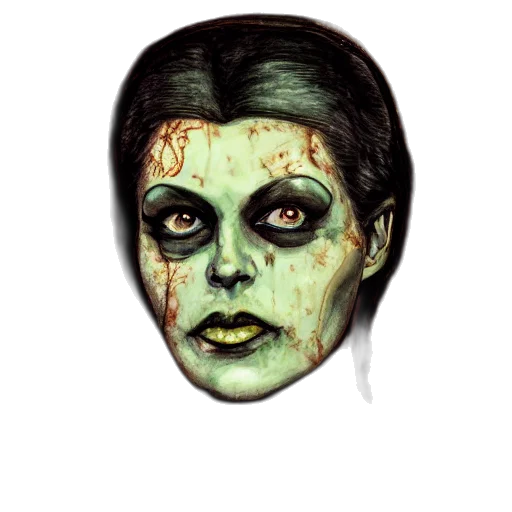 mask, face, creature, staff transparent PNG cut-out