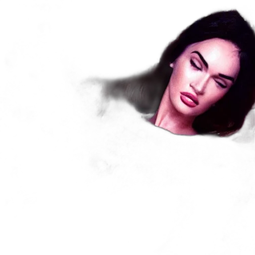 face, hair, creature, mask transparent PNG cut-out