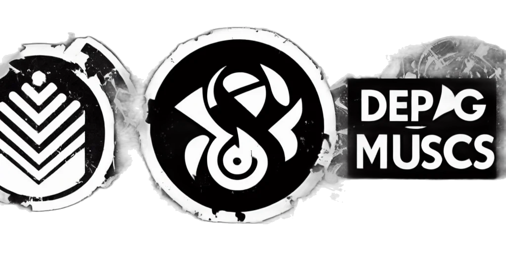 mask, staff, logo, black transparent PNG cut-out