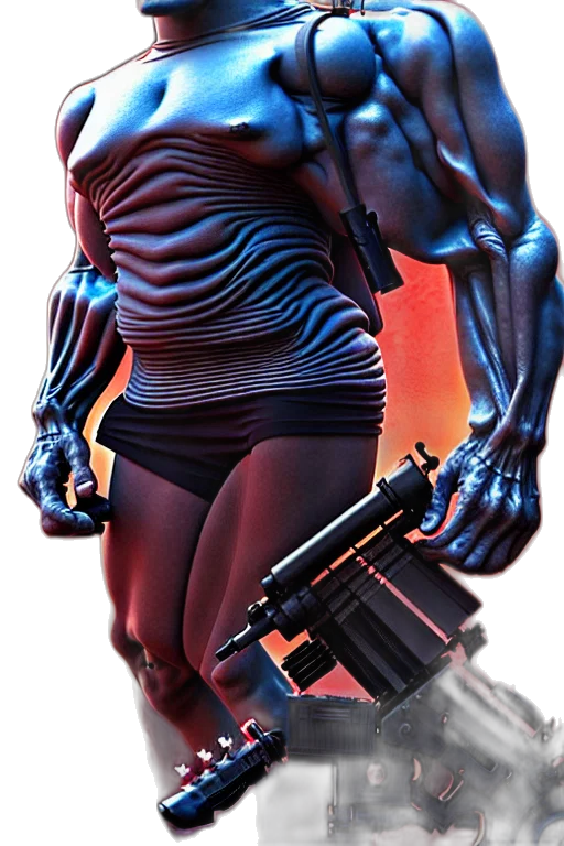 robot, weapon, creature, animal transparent PNG cut-out