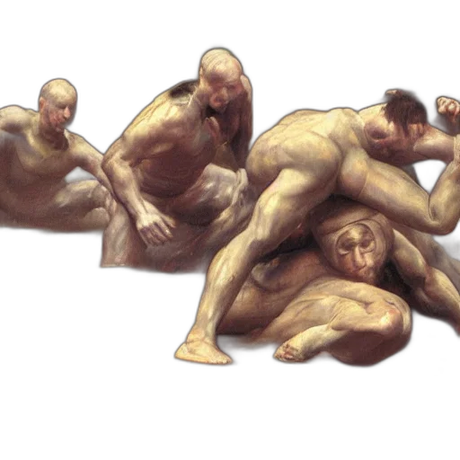 concept art, photorealistic, oil painting, fantasy art transparent PNG cut-out