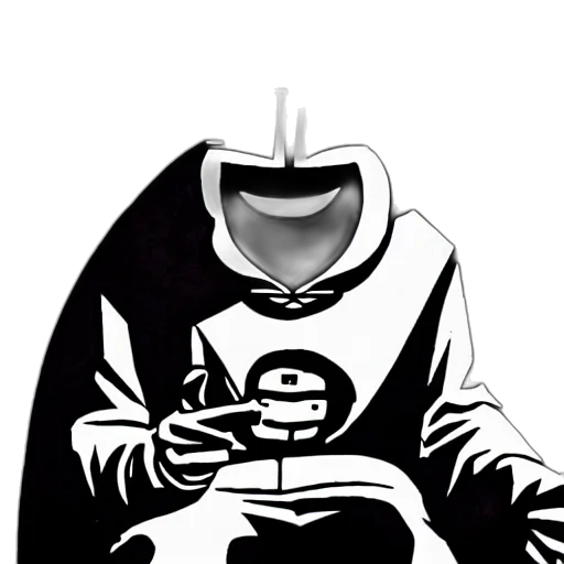 jacket, mask, robot, staff transparent PNG cut-out
