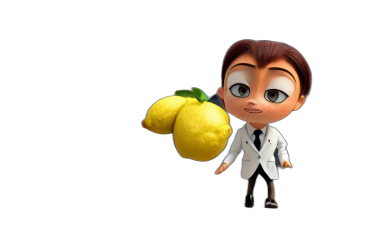 staff, food, robot, 3d render transparent PNG cut-out