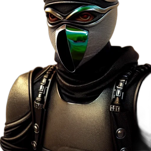 mask, robot, face, staff transparent PNG cut-out